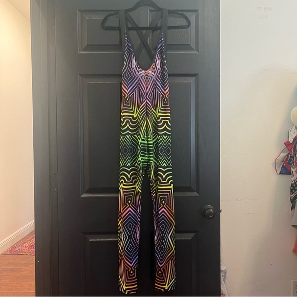 Sykadelic Dreams Jumpsuit, Sz XL, EUC - Picture 3 of 6